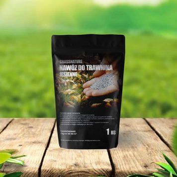 Jesienny naw&oacute;z do trawnika 1 kg 1213 zdjęcie